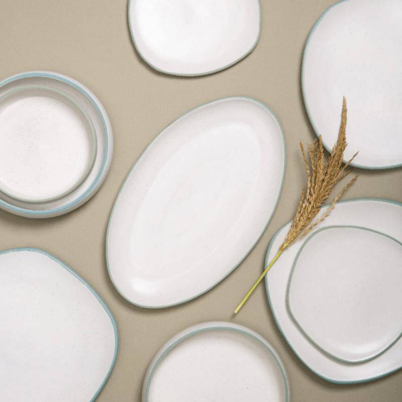 Large sales serving plates