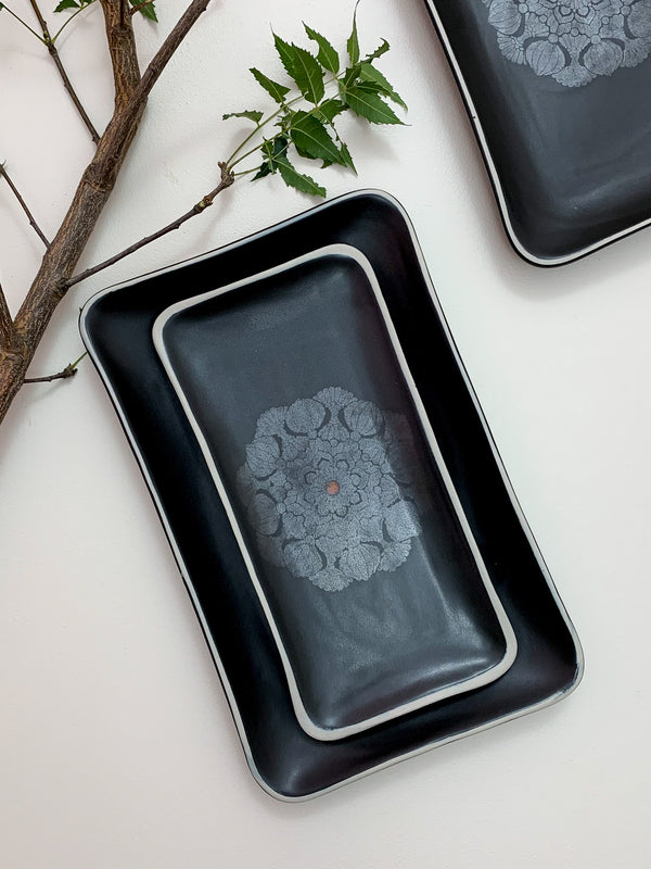 Rectangle Large Serving Platter Reflection