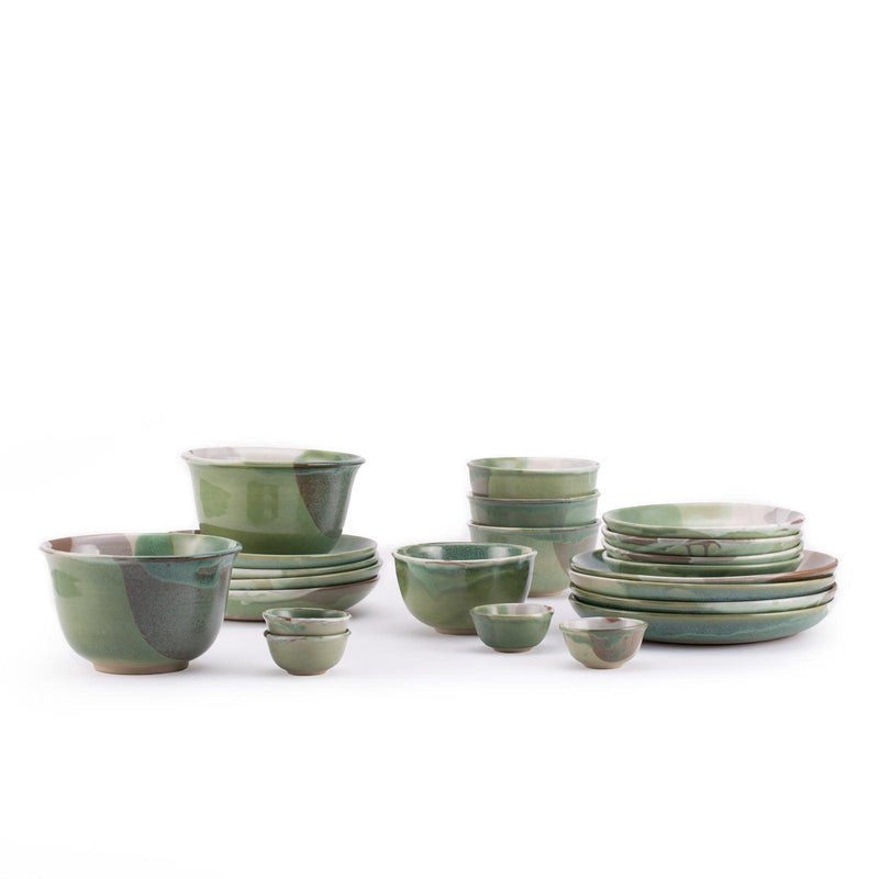 Ridge Bowls Dinner Set