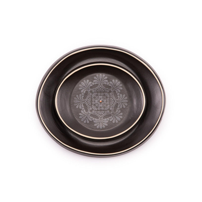 Oval Large Serving Platter Reflection