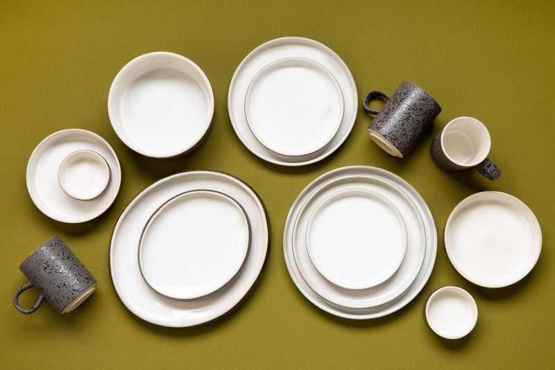 Edge Oval Platters Set (1 Large & 1 Medium)