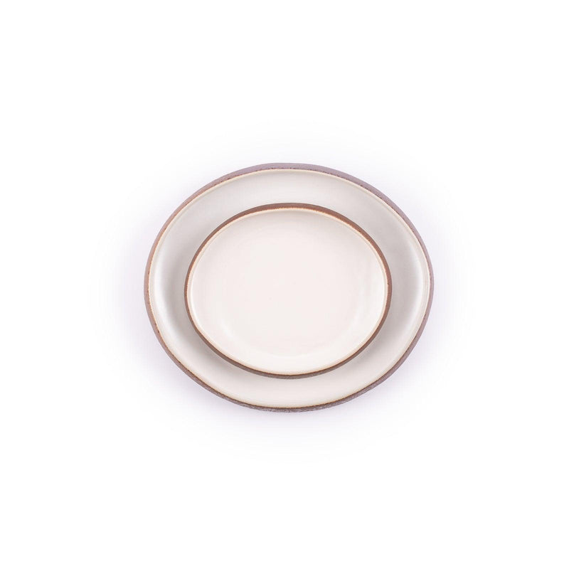 Edge Oval Platters Set (1 Large & 1 Medium)