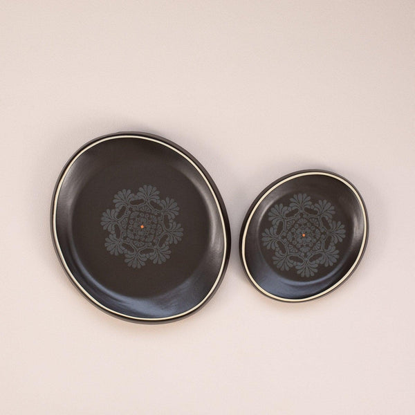 Oval Platters Set Reflection (1 Large & 1 Medium)