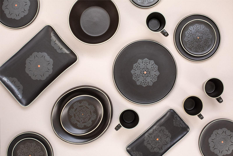 Oval Platters Set Reflection (1 Large & 1 Medium)