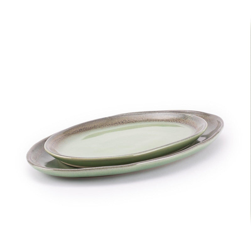 Oval Platters Set (1 Large & 1 Medium)
