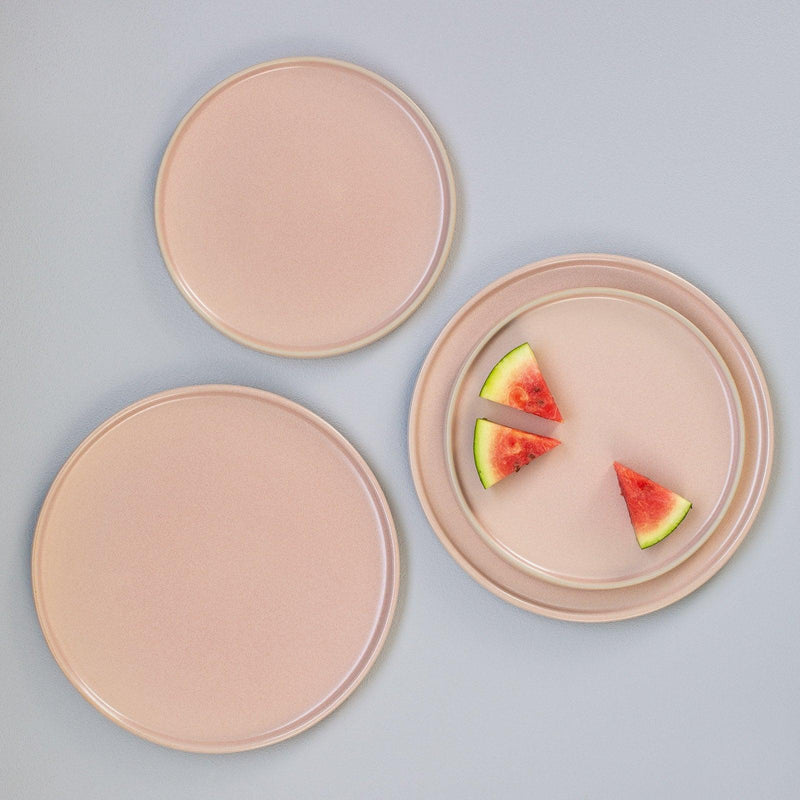 Round Pastel Platter Set (1 Large & 1 Medium)