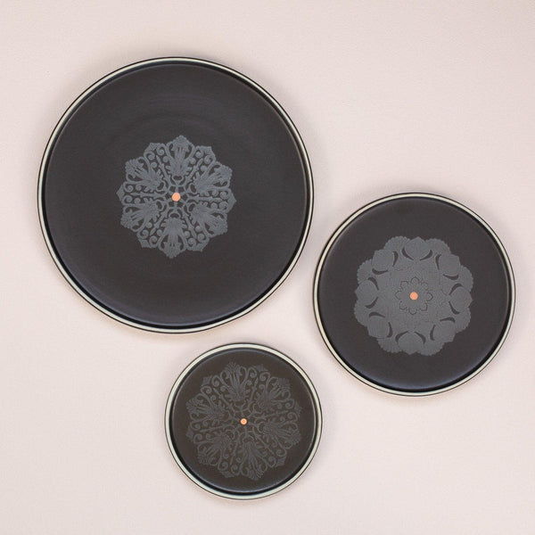 Round Platter Set Reflection (1 Large, 1 Medium & 1 Small)
