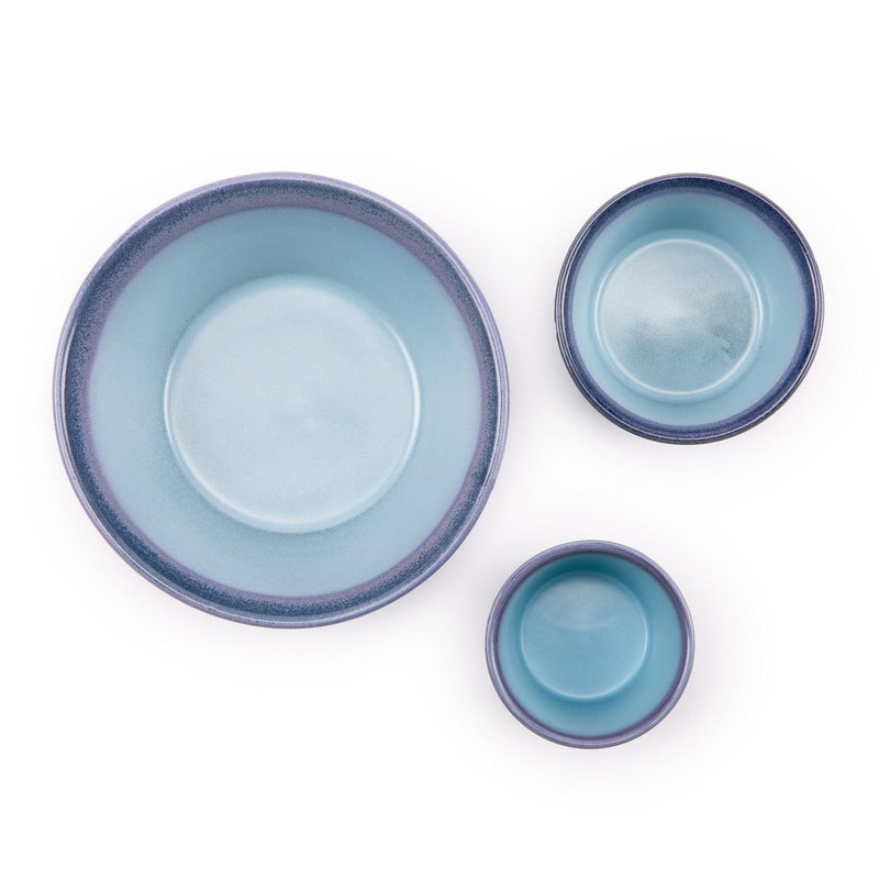 Plane Shaded Nested Bowls (Set of 3)