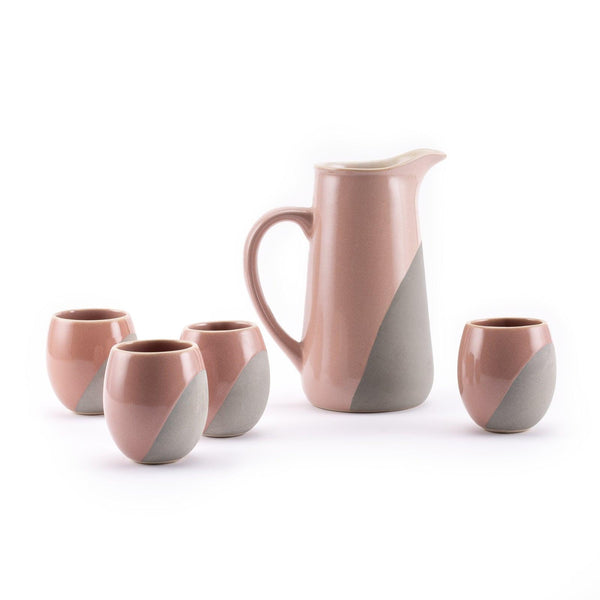 Tumblers and Pitcher Set Bliss ( 4 tumblers & 1 Pitcher)